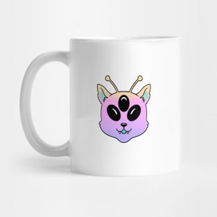 Alien Cat Cute Kawaii Kitten Mug